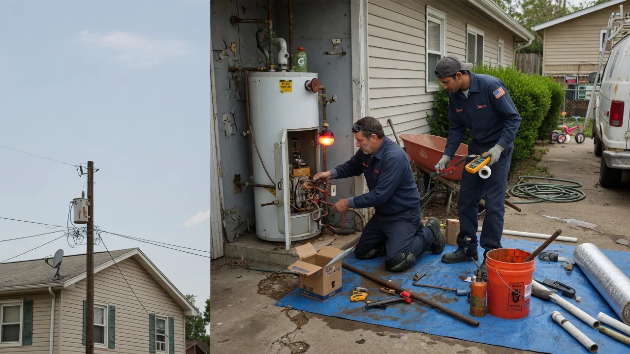 Leak Detection in London Mills, IL near me